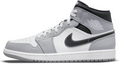 Air Jordan 1 Mid 'Light Smoke Grey' Sneakers – 554724-078