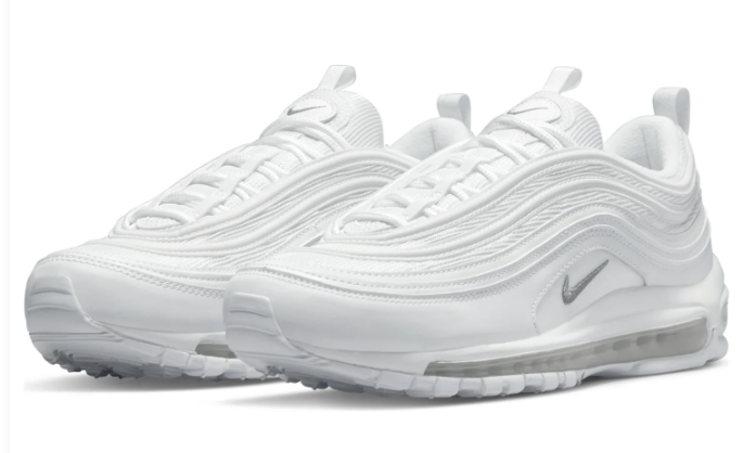 Nike Air Max 97 'Triple White' – Men's Lifestyle Sneaker (921826-101)