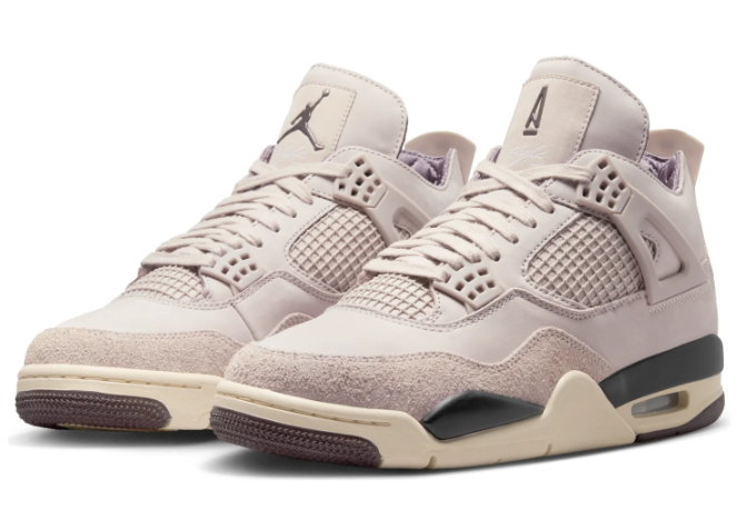 (WMNS) Air Jordan 4 x A Ma Maniére 'Fossil Stone' FZ4810-200 | Luxury Collab