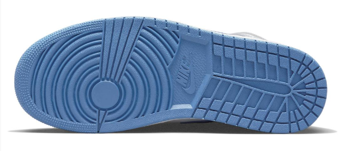 Air Jordan 1 Mid 'Cement Grey True Blue' Sneakers – DQ8426-014