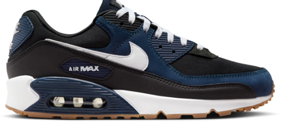 Nike Air Max 90 – Men's Shoe (Midnight Navy/Black/White)