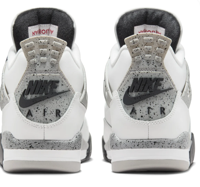 Air Jordan 4 Retro 'White Cement' 2025 | FV5029-100 | White / Black / Fire Red / Cement Grey