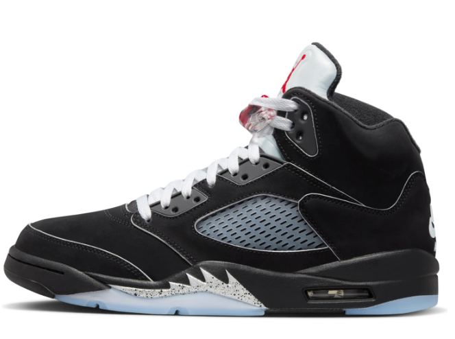 Air Jordan 5 Retro OG 'Black Metallic Reimagined' HF3975-001 (2025)