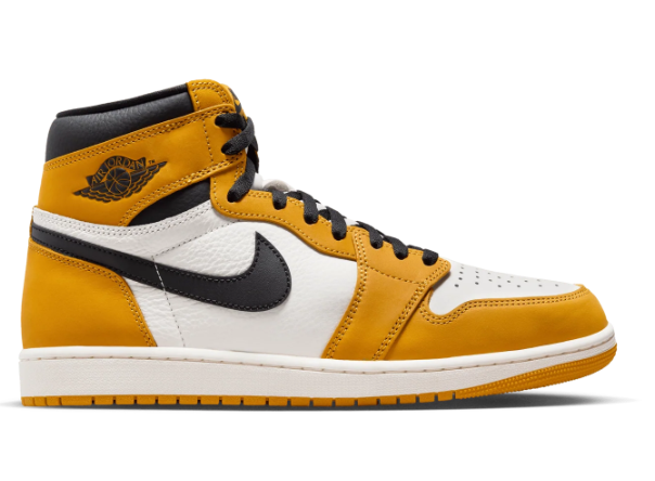 Air Jordan 1 Retro High OG 'Yellow Ochre' Men's Sneakers