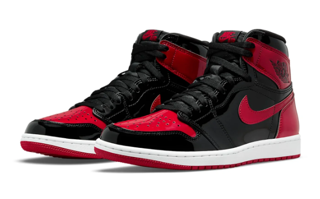 Air Jordan 1 Retro High OG 'Patent Bred' Men's Sneakers – 555088-063