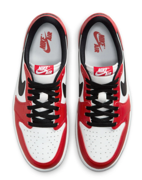 Air Jordan 1 Retro Low OG 'Chicago' | White / Black / Varsity Red