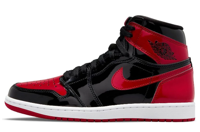 Air Jordan 1 Retro High OG 'Patent Bred' Men's Sneakers – 555088-063
