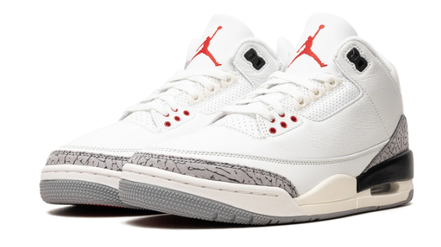 Air Jordan 3 'White Cement Reimagined' DN3707-100 (2023)