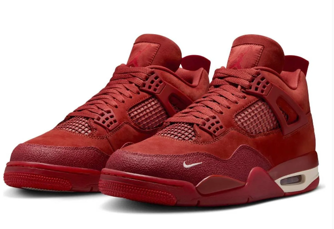 Air Jordan 4 SP x Nigel Sylvester 'Brick By Brick' HF4340-800 | Firewood Orange