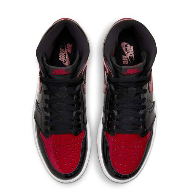 Air Jordan 1 Retro High OG 'Patent Bred' Men's Sneakers – 555088-063