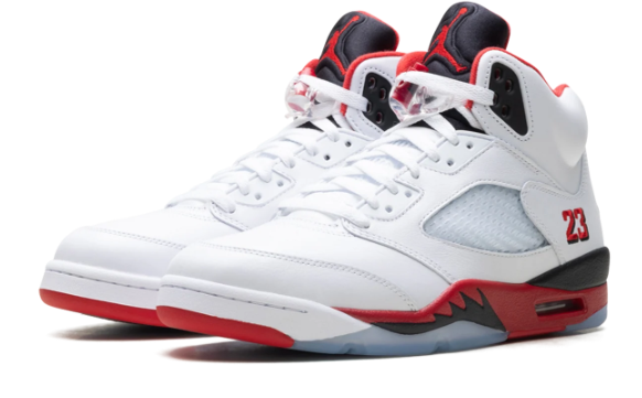 Air Jordan 5 Fire Red - Black Tongue (2025) HQ7978 101