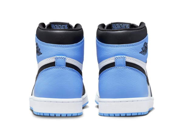 Air Jordan 1 Retro High OG 'UNC Toe' Men's Sneakers – DZ5485-400