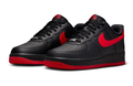 Nike Air Force 1 Low '07 – Men's Sneaker (Black/University Red)