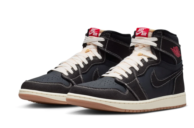 Air Jordan 1 Retro High OG 'Flight Club' Men's Sneakers – Black / University Red / Sail