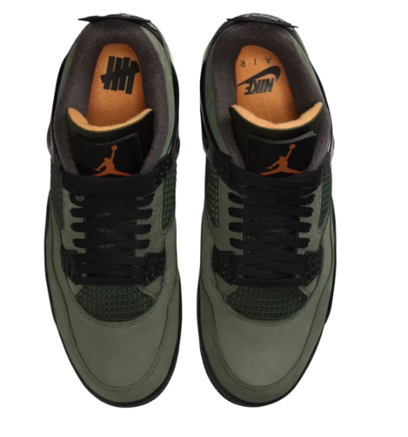 Air Jordan 4 x Undefeated 'Deep Green' 2025 IB1519-200 | UNDFTD Collab