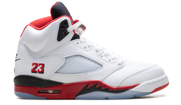 Air Jordan 5 Fire Red - Black Tongue (2025) HQ7978 101