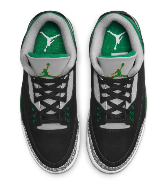 Air Jordan 3 Retro 'Pine Green' CT8532-030 (2021)