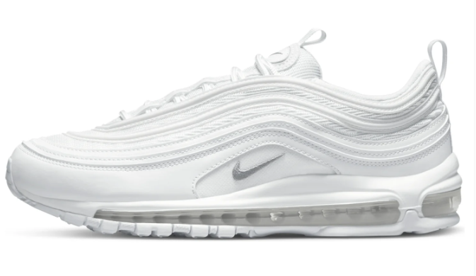Nike Air Max 97 'Triple White' – Men's Lifestyle Sneaker (921826-101)
