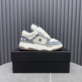 AMIRI HNH0203 Black and White Low-Top Sneakers