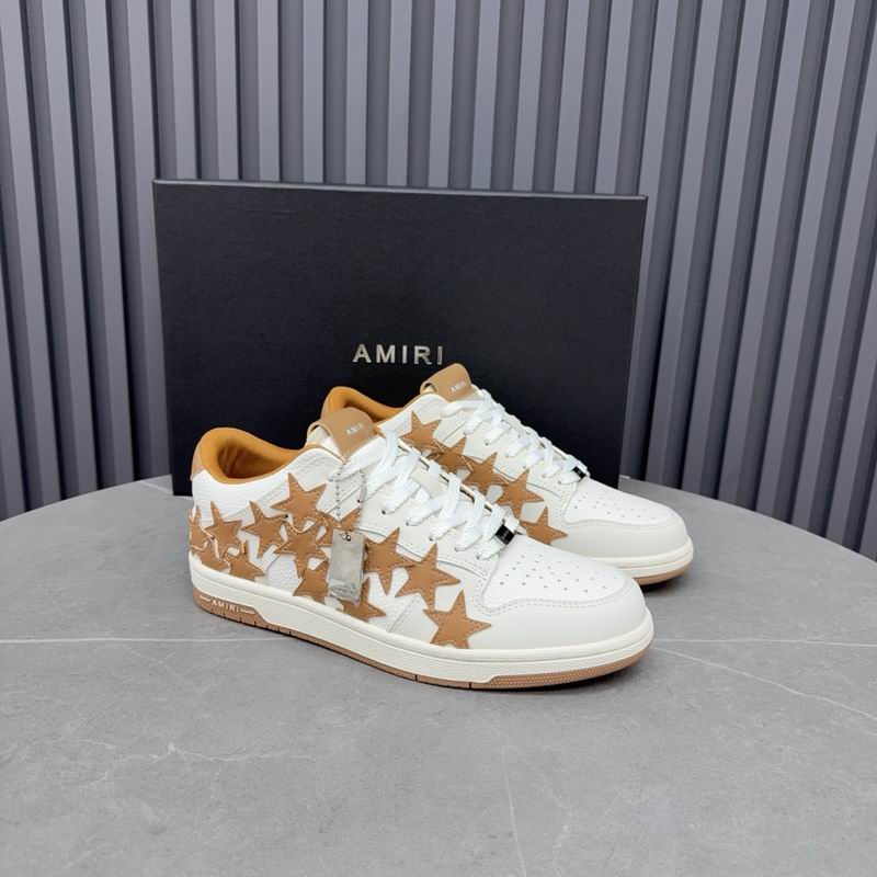 AMIRI HNW0602 Black and White High-Top Sneakers