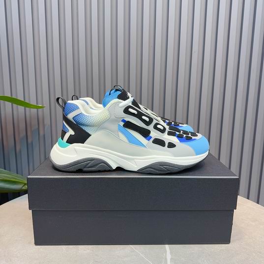 AMIRI Bone Runner Sneaker – Blue / Grey / Black