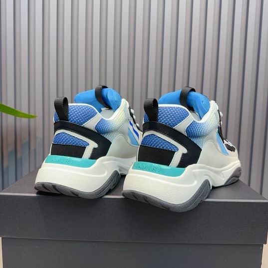 AMIRI Bone Runner Sneaker – Blue / Grey / Black