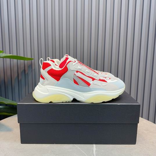 AMIRI Bone Runner Sneaker – White / Red