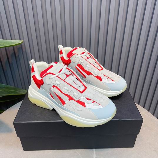 AMIRI Bone Runner Sneaker – White / Red