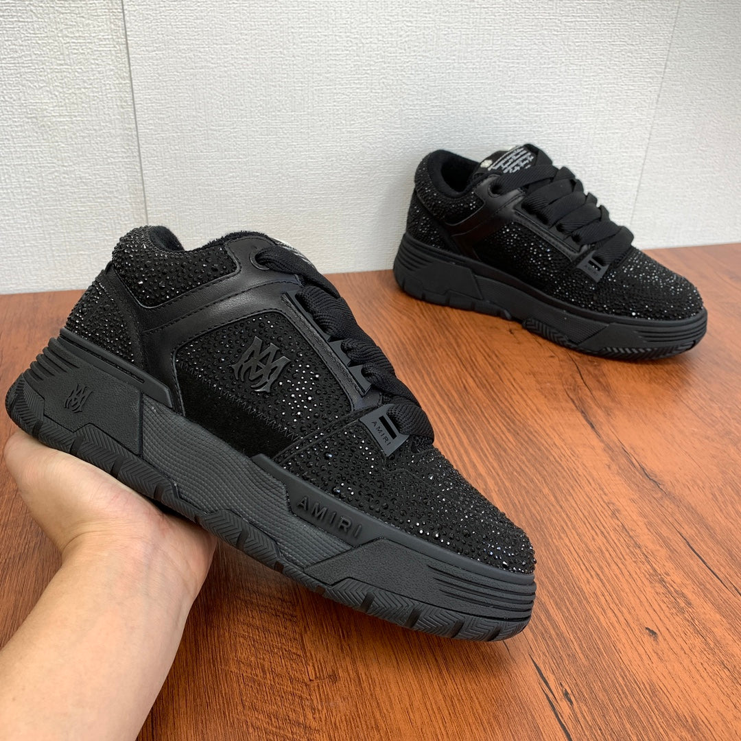 AMIRI MA-1 Crystal Sneaker – Triple Black