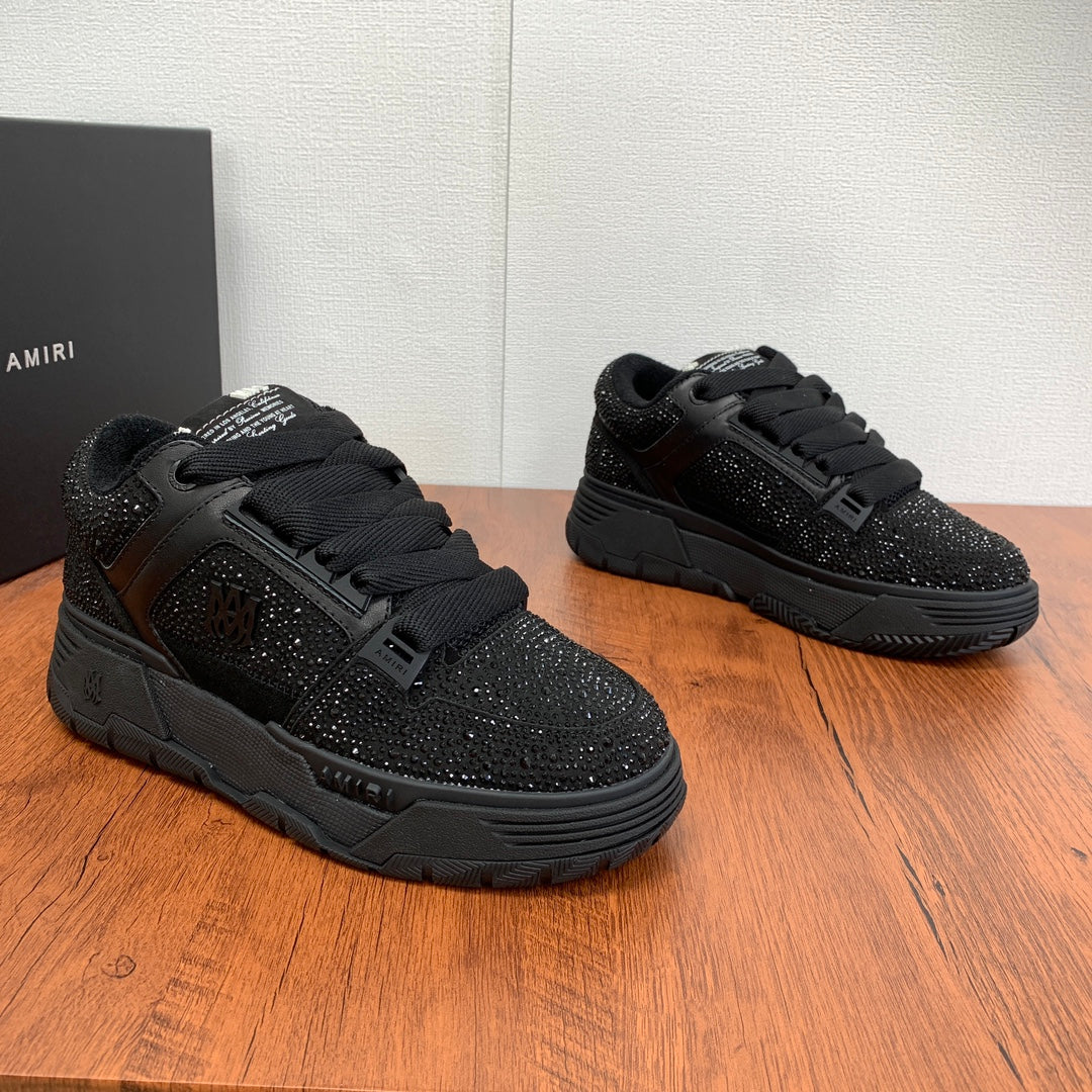 AMIRI MA-1 Crystal Sneaker – Triple Black