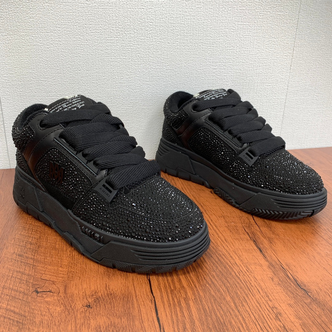 AMIRI MA-1 Crystal Sneaker – Triple Black