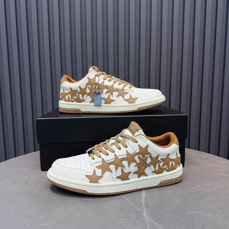 AMIRI Stars Low Sneaker – White / Gold