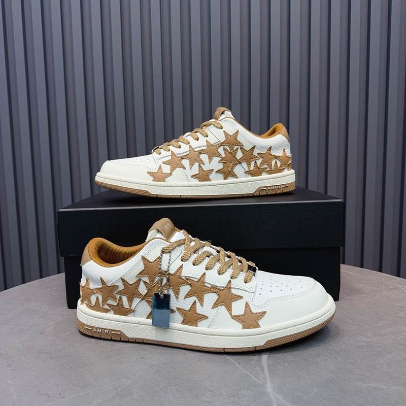 AMIRI Stars Low Sneaker – White / Gold