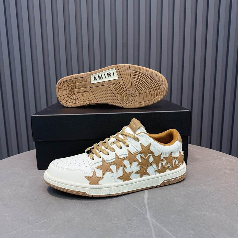 AMIRI Stars Low Sneaker – White / Gold