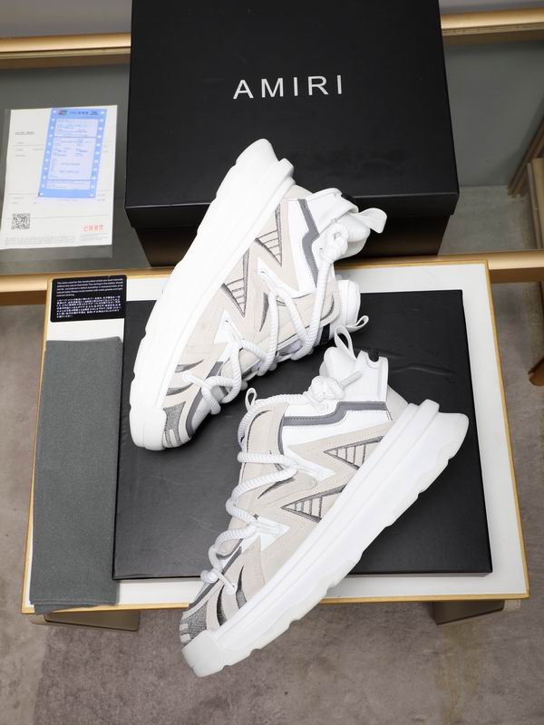 AMIRI Stars Low Sneaker – White / Gold