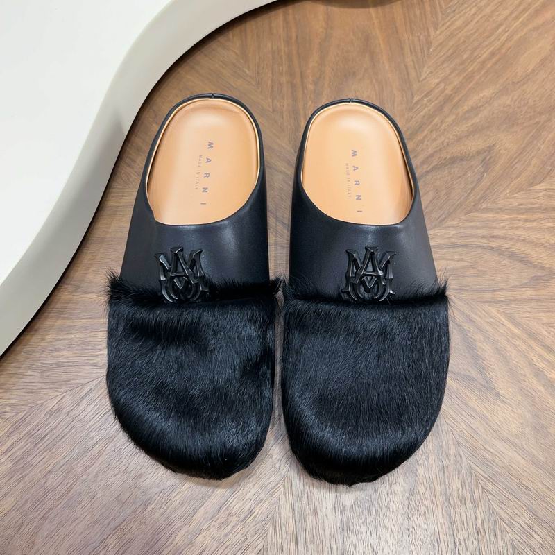 AMIRI MA Logo Mule – Brown
