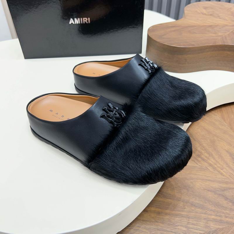 AMIRI MA Logo Mule – Brown