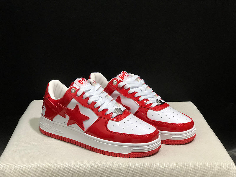 BAPE STA W13 x Marvel Green Blue Purple Low-Top Sneakers