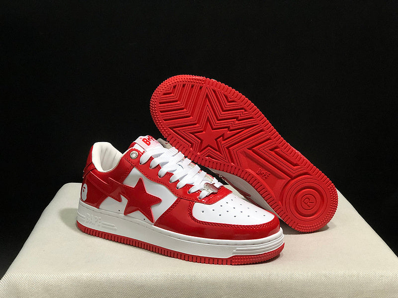 BAPE STA W13 x Marvel Green Blue Purple Low-Top Sneakers