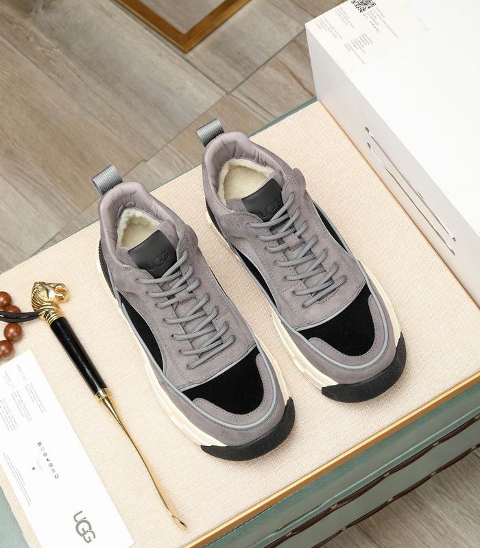 Black Moc-Toe Platform Work Boot