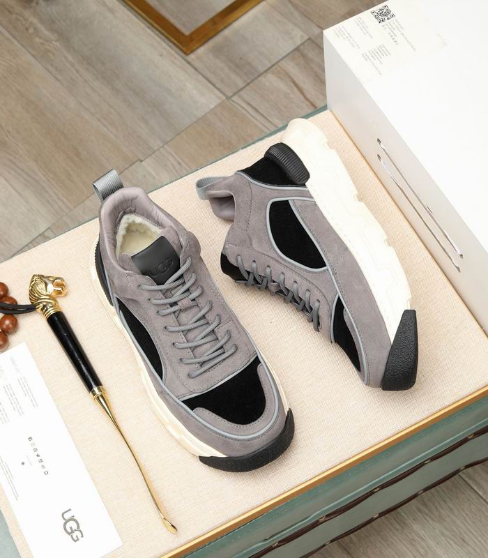 Black Moc-Toe Platform Work Boot
