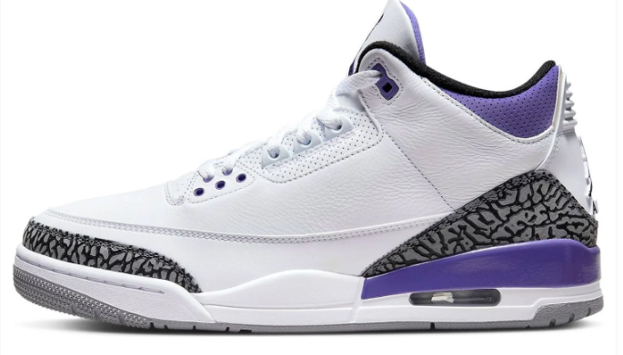 Air Jordan 3 Retro 'Dark Iris' CT8532-105 (2022)