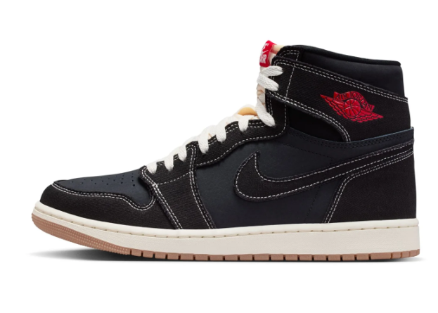 Air Jordan 1 Retro High OG 'Flight Club' Men's Sneakers – Black / University Red / Sail