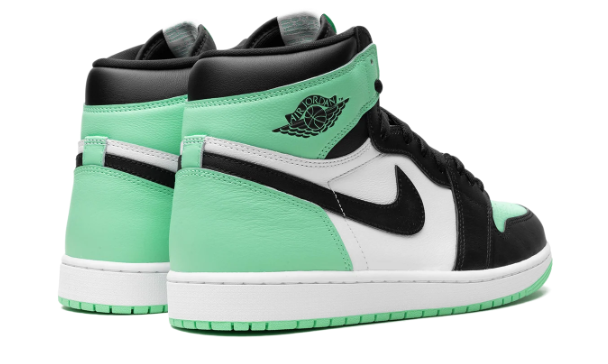 Air Jordan 1 Retro High OG 'Green Glow' Men's Sneakers – DZ5485-130