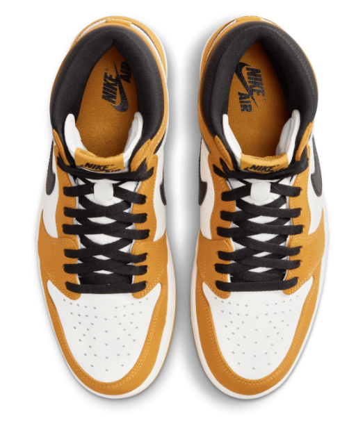 Air Jordan 1 Retro High OG 'Yellow Ochre' Men's Sneakers