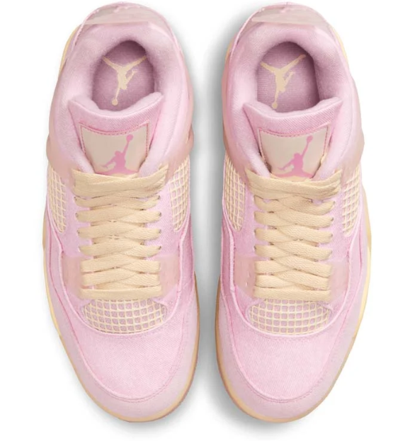 Women's Air Jordan 4 Retro 'Pearl Pink/Iced Carmine' | Pastel Sneakers