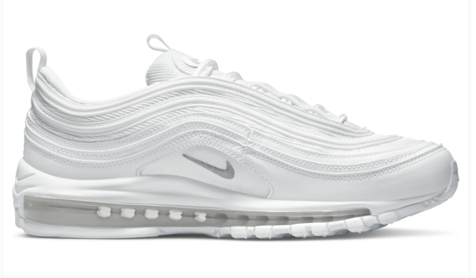 Nike Air Max 97 'Triple White' – Men's Lifestyle Sneaker (921826-101)
